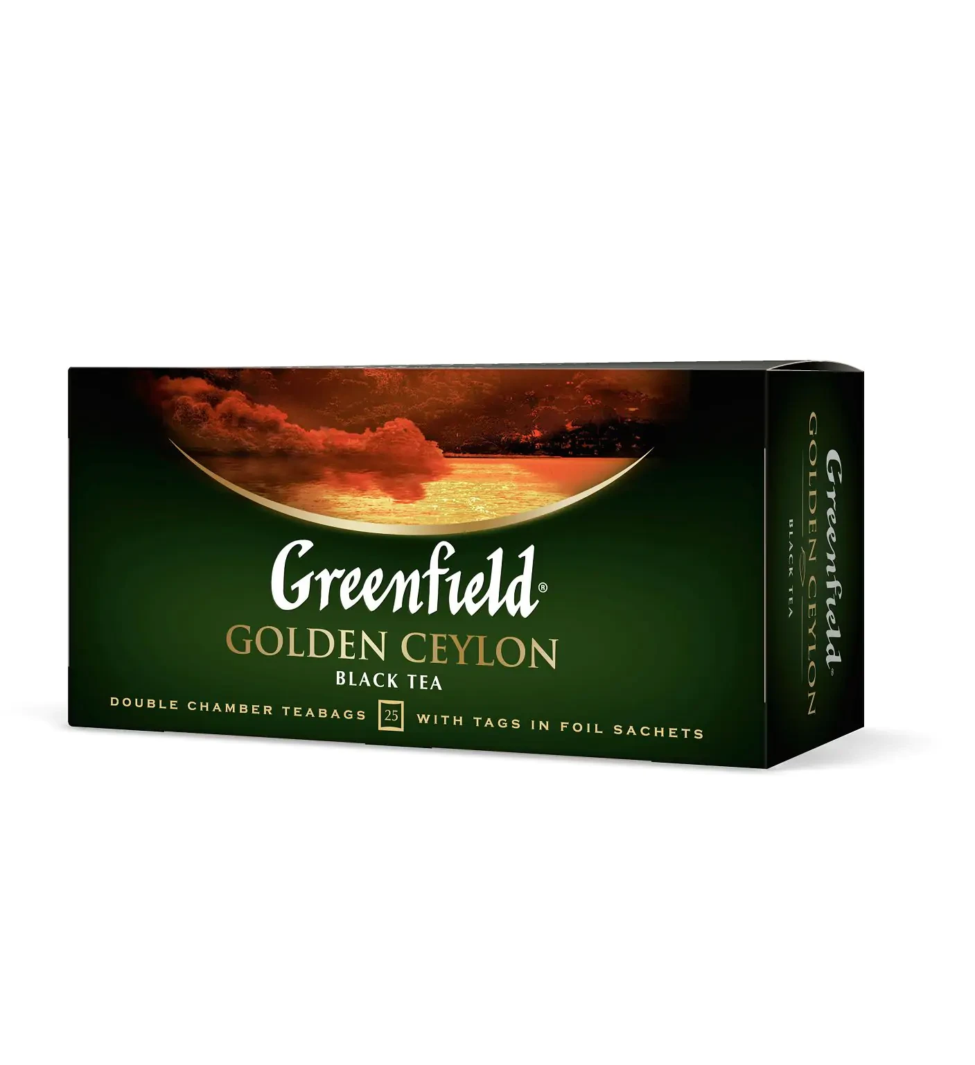 Ceai Greenfield Golden Ceylon, 25 pliculețe