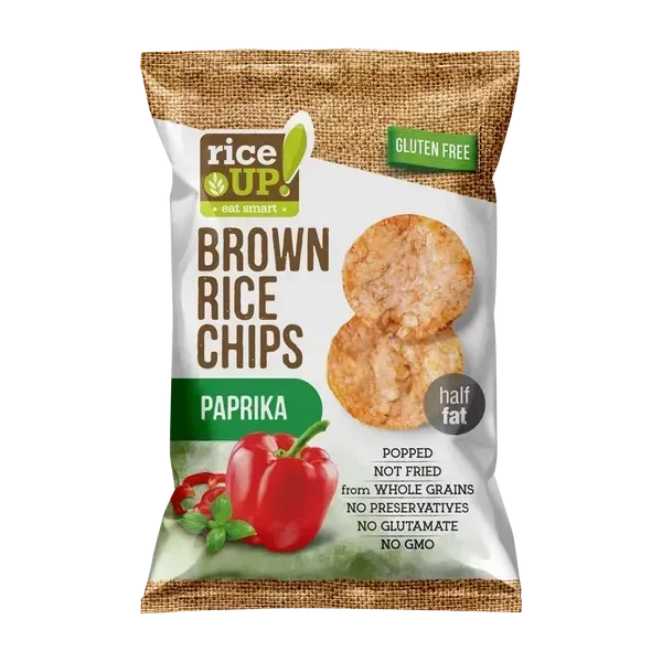 Chipsuri Rice Up din orez cu paprică 60 g