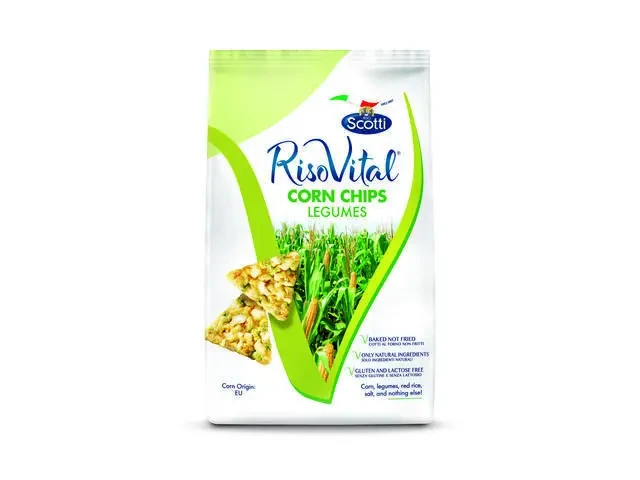 Chipsuri Riso Scotti Corn Legumes 60 g
