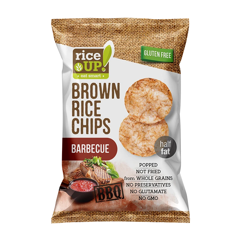 Chipsuri Rice Up din orez Barbeque 60 g