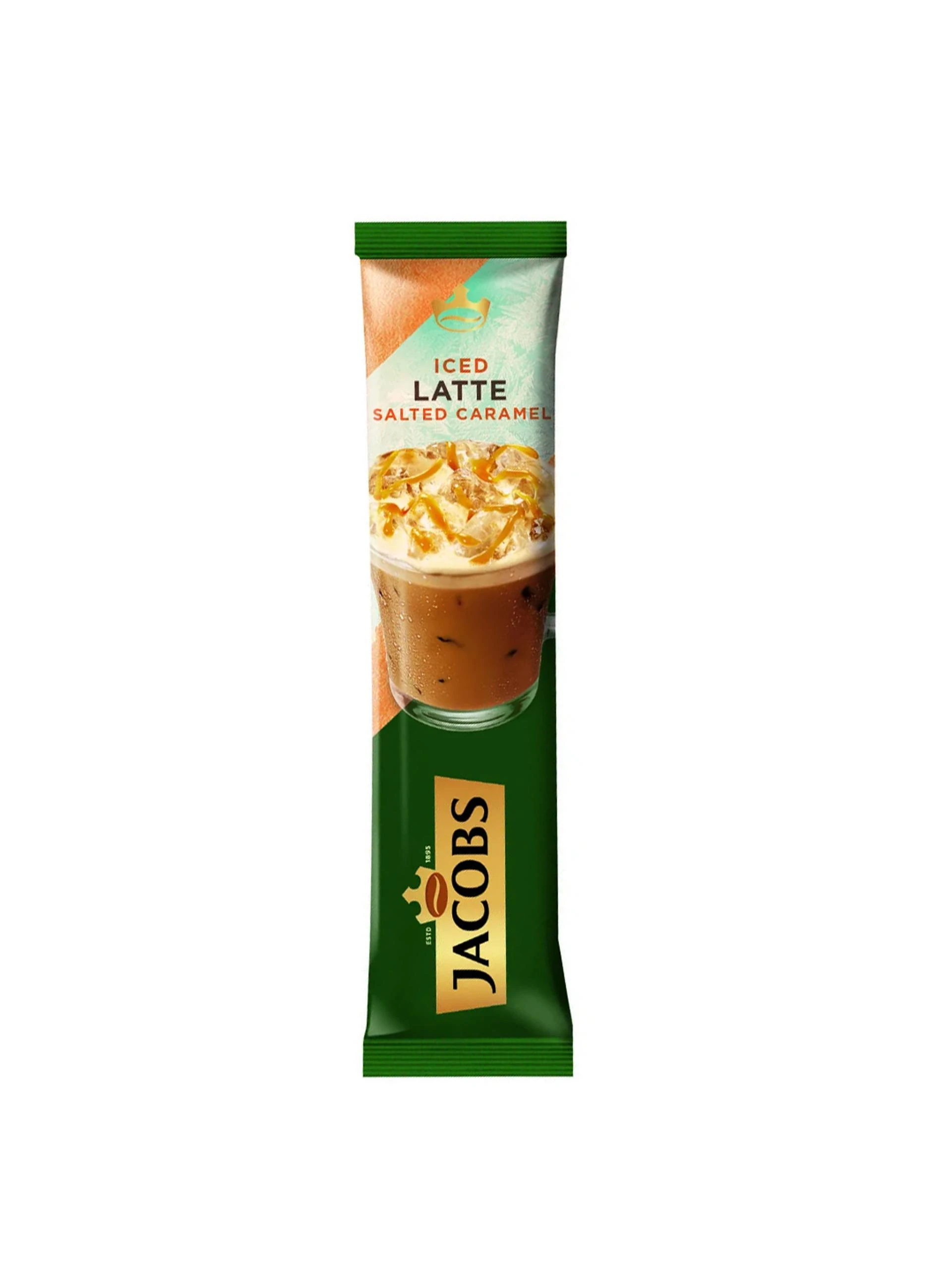 Cafea Jacobs Ice Latte Original instant 3 în 1 – 10 plicuri a câte 12,5 g